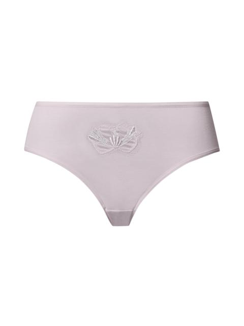 HANRO Kalea Floral Embroidered High Cut Brief