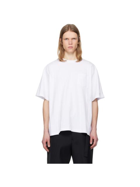 White Cotton Jersey T-shirt