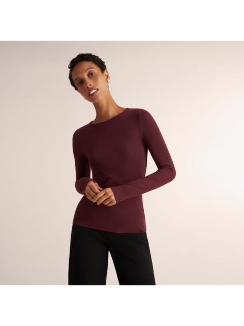 M.M.LaFleur Malley Tee - Ribbed Pima Cotton