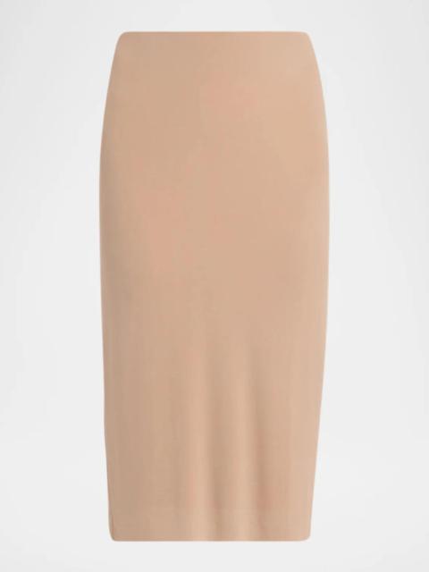 MM6 Maison Margiela Fusion Jersey Midi Skirt