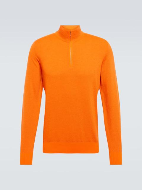 Roadster half-zip cashmere sweater