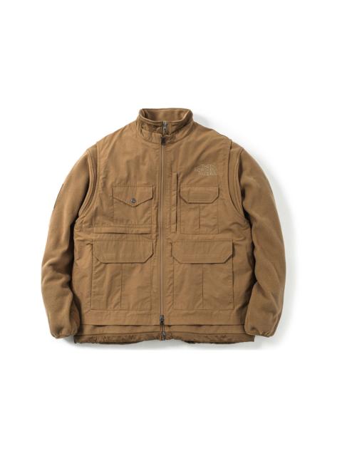 The North Face The North Face x Invincible 2 in 1 Denali Jacket Utility Brown