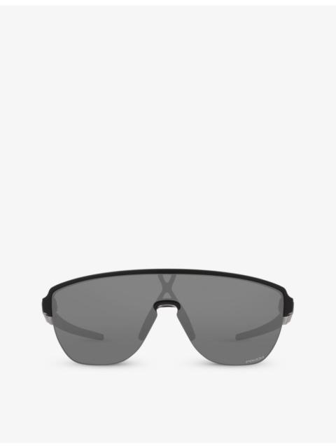 OAKLEY OO9248 Corridor rectangle-frame acetate sunglasses