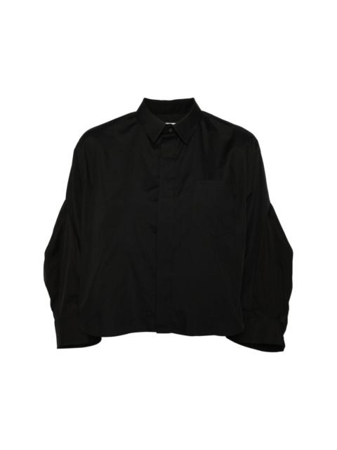 cotton poplin shirt