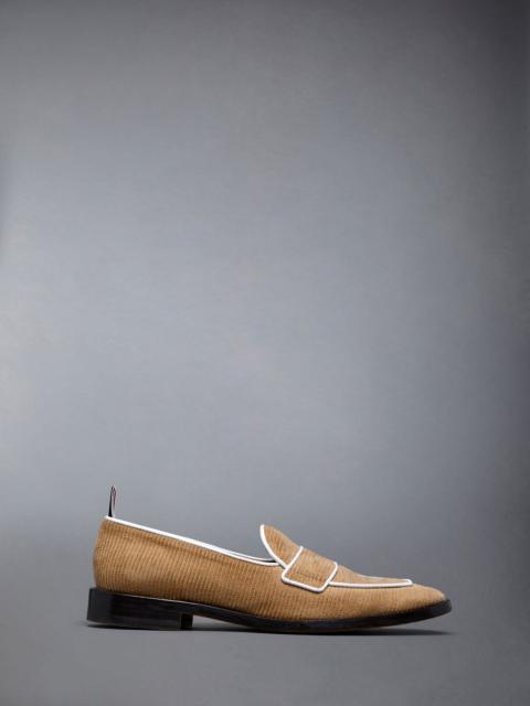 Thom Browne Sailboat Embroidered Varsity Penny Loafer