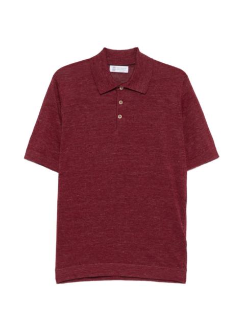Brunello Cucinelli buttoned short-sleeve polo shirt