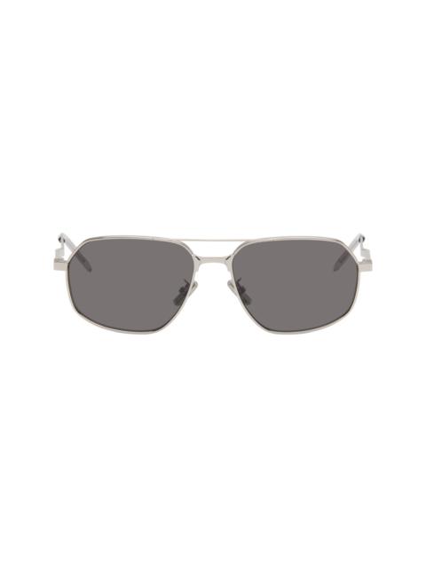 Givenchy Silver GV One Sunglasses