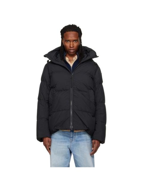 Canada Goose Black Crofton EnduraLuxe Puffer Down Jacket