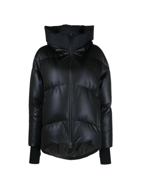 Herno hooded feather-down coat