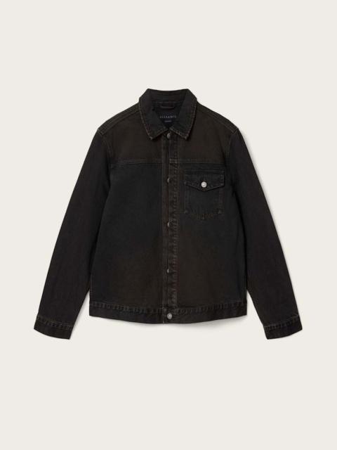 ALLSAINTS ROTH LONG SLEEVE DENIM JACKET
