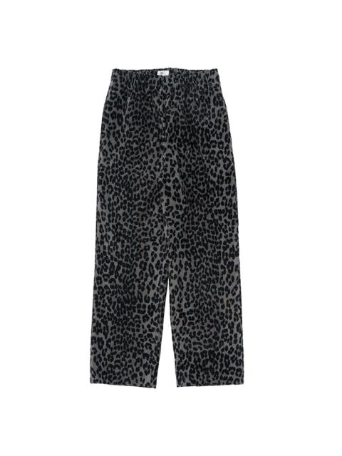visvim ALISON PANTS LEOPARD W CHARCOAL