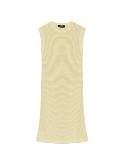 FABIANA FILIPPI embellished sleeveless mini dress