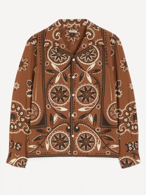 BODE Bandana Print Long-Sleeve Shirt