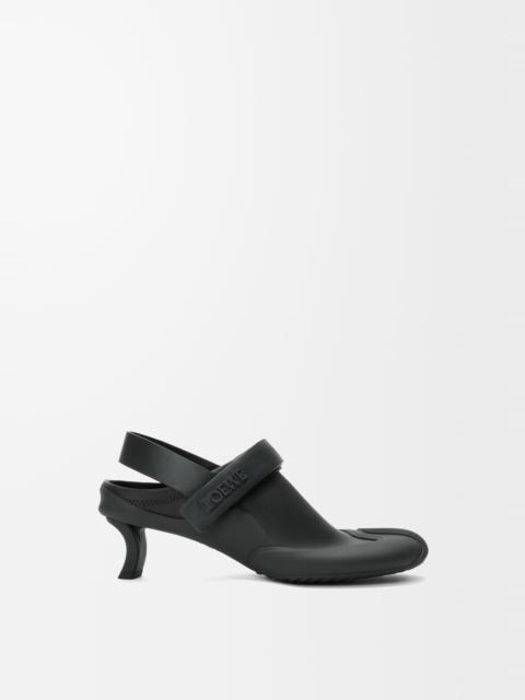 Loewe Dive slingback in stretch calfskin