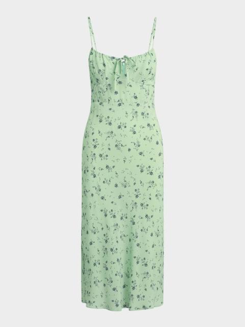 Favorite Daughter The One That Got Away Floral Midi Dress
