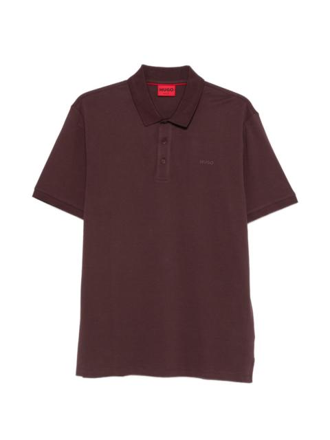 BOSS buttoned polo shirt