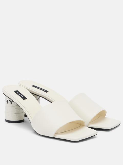 Givenchy Tape leather mules