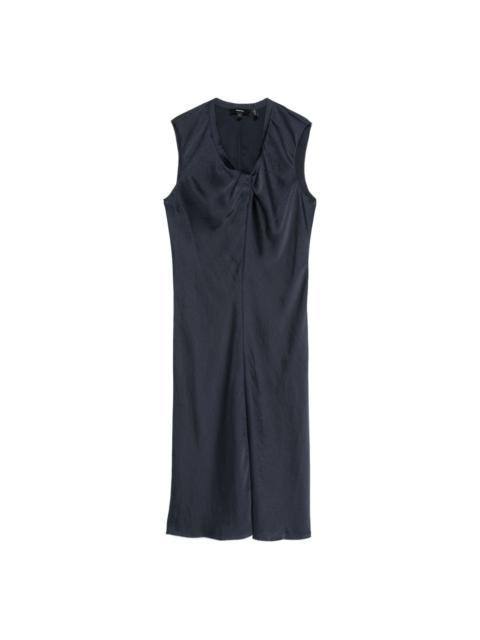 Theory twisted sleeveless dress