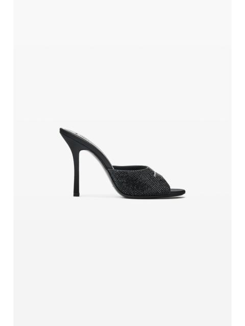 Alexander Wang cher 105mm crystal hotfix mule