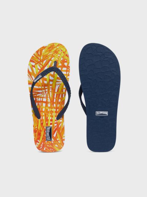 Vilebrequin WOMEN BEACH FLIP FLOPS PALM LEAVES