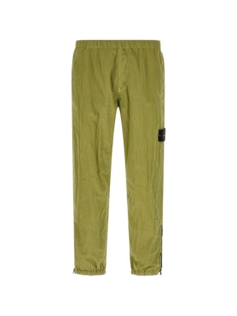 Stone Island green track pants