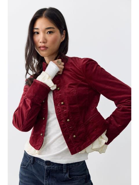 FREE PEOPLE Cloud Nine Ruffle Band Jacket
