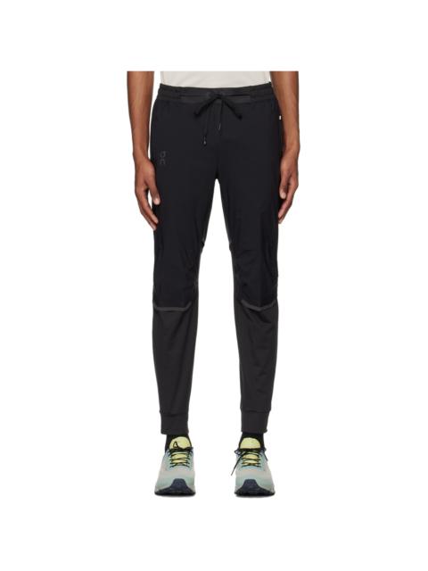 On Black Running Lounge Pants