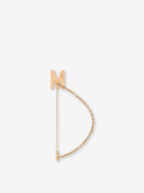 Moschino M CHAIN BROOCH