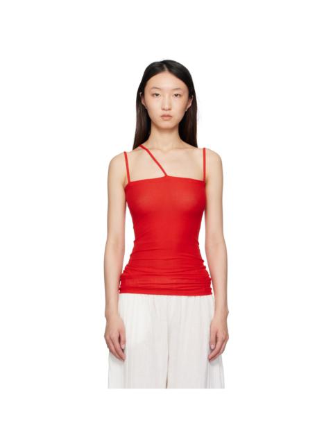 BASERANGE Red Nida Tank Top