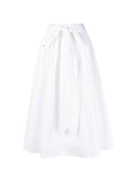 PHILIPP PLEIN bow detail A-line skirt