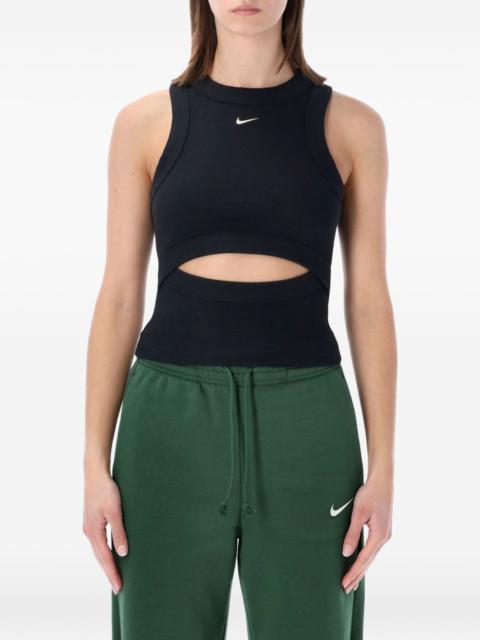 Nike cut-out top