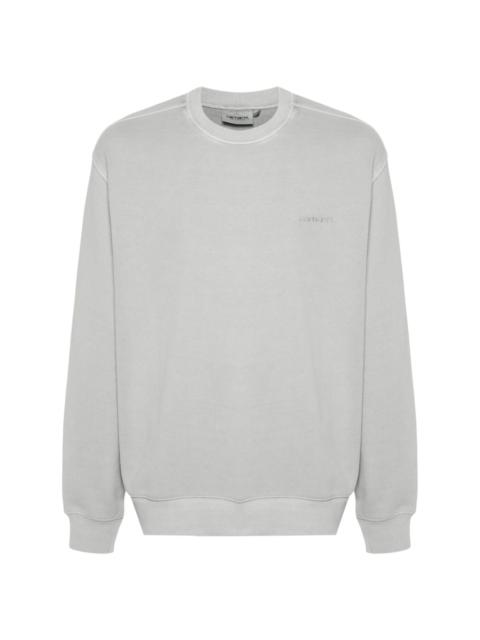 Duster Script logo-embroidered sweatshirt