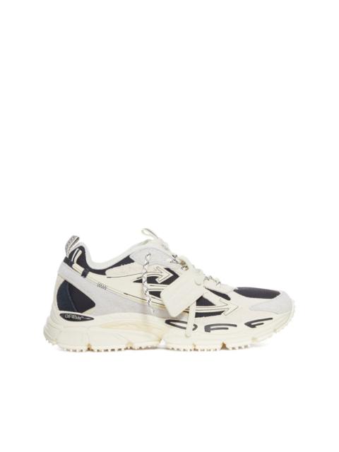 Off-White Arrow suede trainers