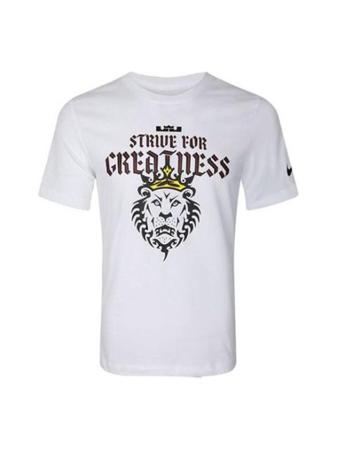 Nike Nike Dri-FIT Lebron Strive For Greatness DRI-FIT TEE Men White CD1321-100