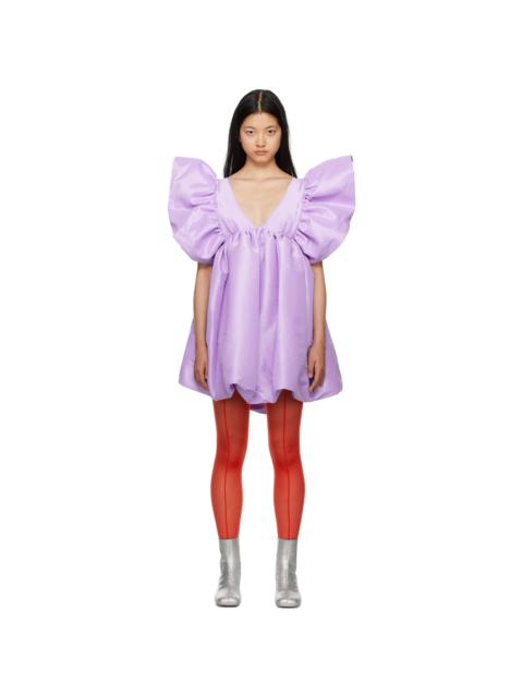 KIKA VARGAS Purple Adri Minidress