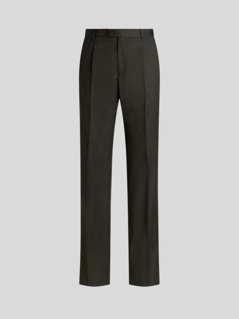 Etro COOL WOOL TROUSERS WITH CREASE DETAIL