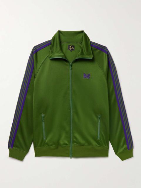 NEEDLES Webbing-Trimmed Logo-Embroidered Tech-Jersey Track Jacket