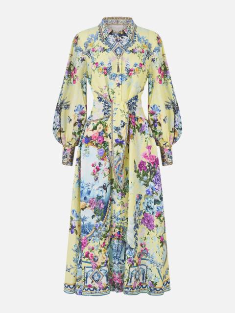 CAMILLA WAIST TIE SHIRT DRESS CHINOISERIE CHILD