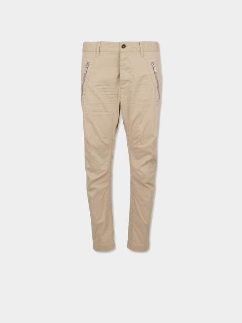 DSQUARED2 ZIPPED SEXY CHINO