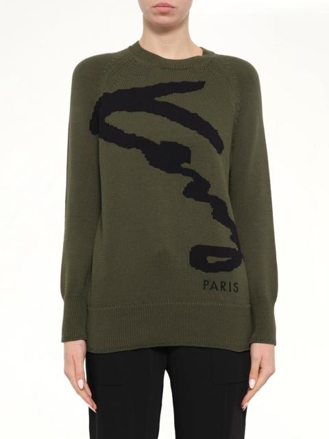 KENZO Crew Neck in Khaki