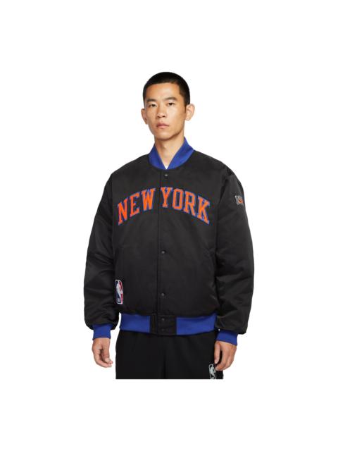 Nike Nike New York Knicks City Edition NBA Premium Jacket 'Black' IF8839-010