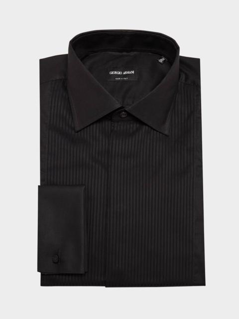 GIORGIO ARMANI Men's Formal Bib Dress Shirt