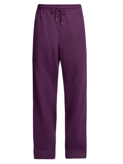 Dries Van Noten Men's Humer Straight-Leg Sweatpants - Burgundy