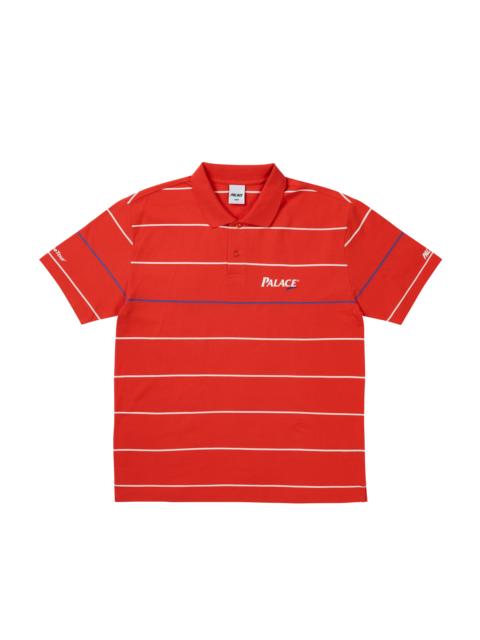 PALACE GOLF POLO WASHED RED