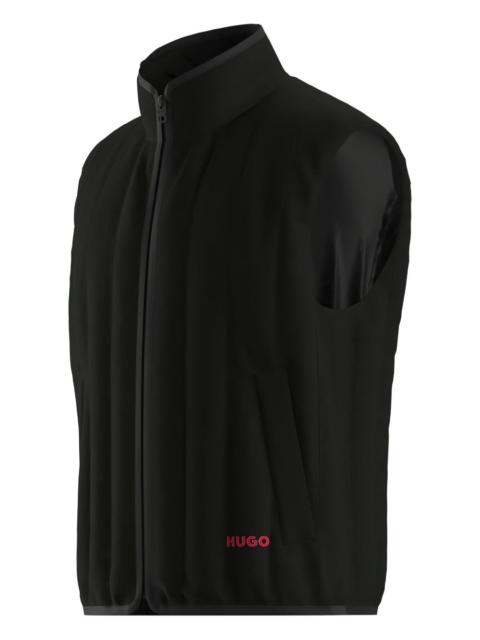HUGO zip-up gilet