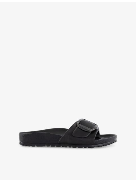 BIRKENSTOCK 마드리드 큰 버클 고무 슬라이더