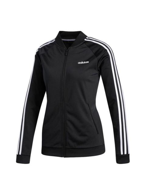 (WMNS) adidas neo Stand-up Collar Jacket Black DZ7657