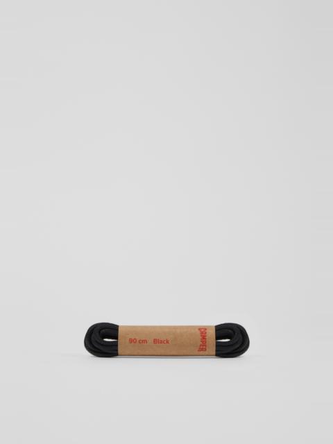 CAMPER Laces Round Black Laces