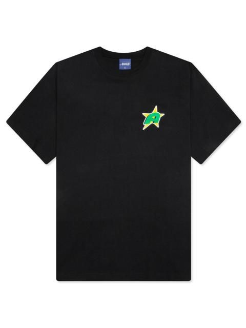 AWAKE NY STAR A S/S TEE - BLACK
