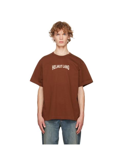 Helmut Lang Brown Ticket T-shirt